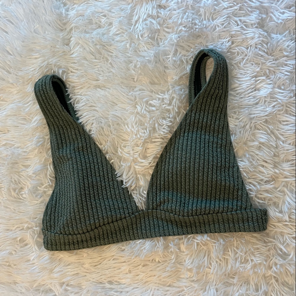 green bikini set